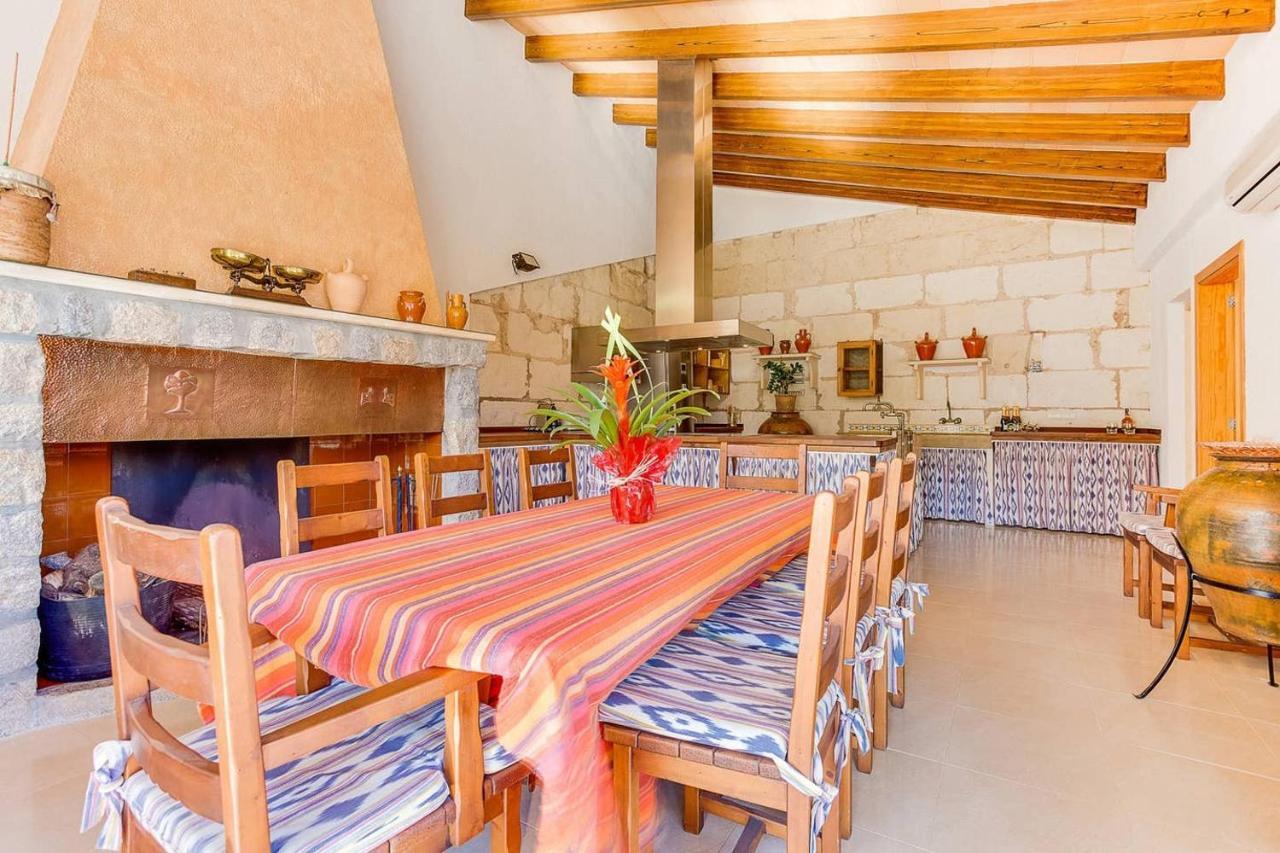Ca Na Pessina,Con Piscina Privada Villa Sa Pobla Eksteriør billede