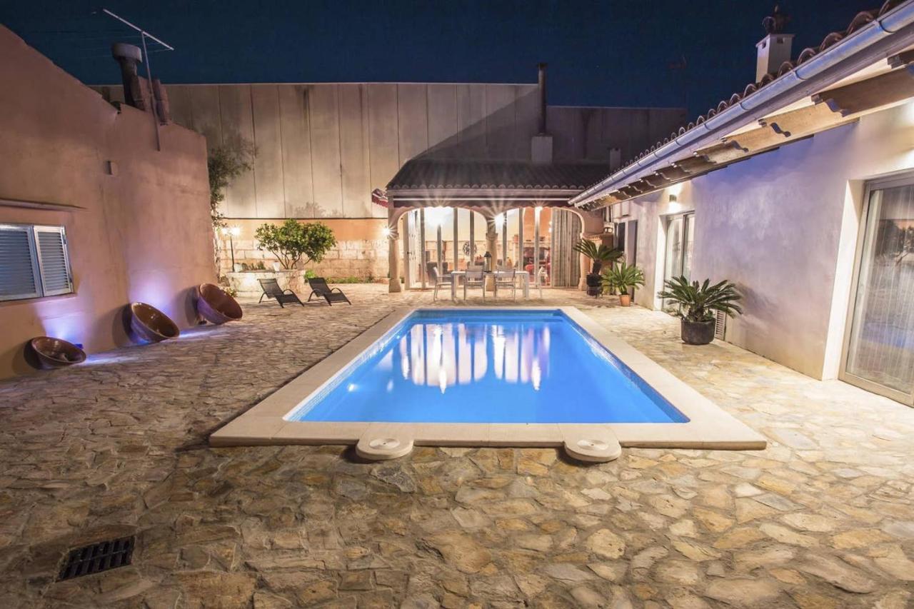 Ca Na Pessina,Con Piscina Privada Villa Sa Pobla Eksteriør billede