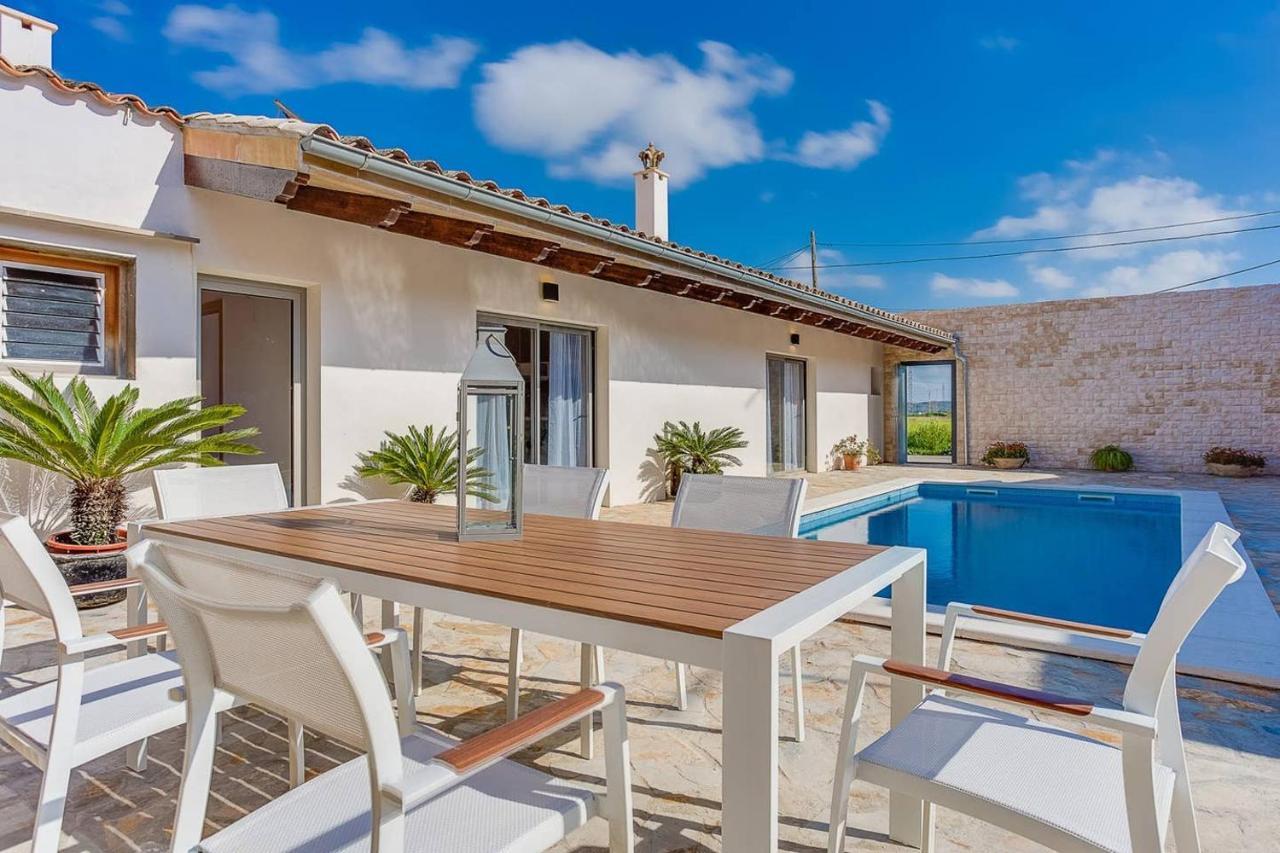 Ca Na Pessina,Con Piscina Privada Villa Sa Pobla Eksteriør billede