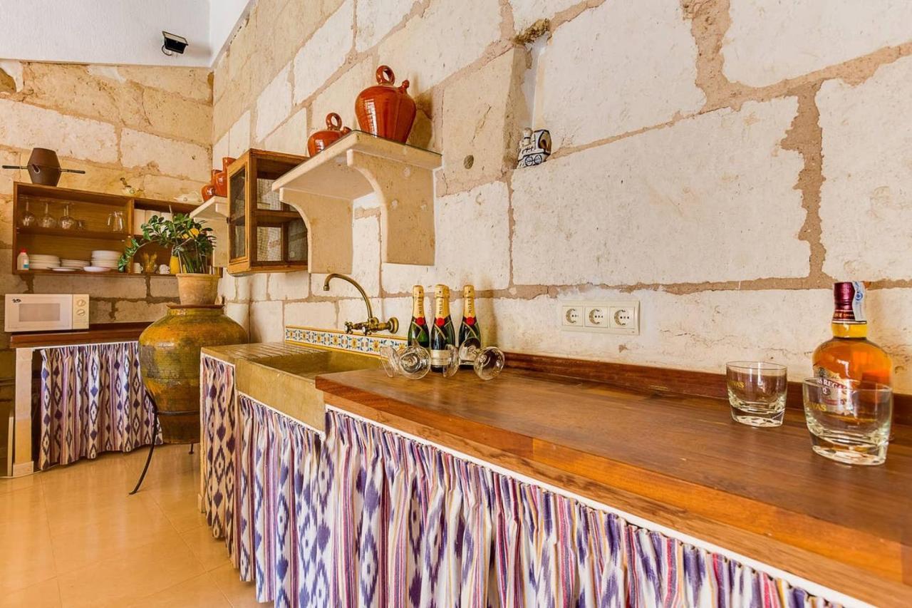Ca Na Pessina,Con Piscina Privada Villa Sa Pobla Eksteriør billede