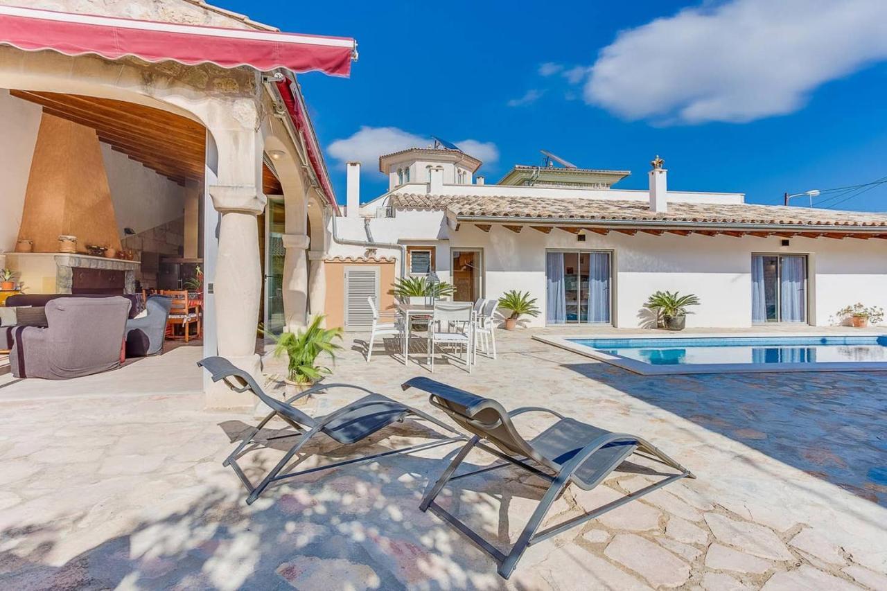 Ca Na Pessina,Con Piscina Privada Villa Sa Pobla Eksteriør billede
