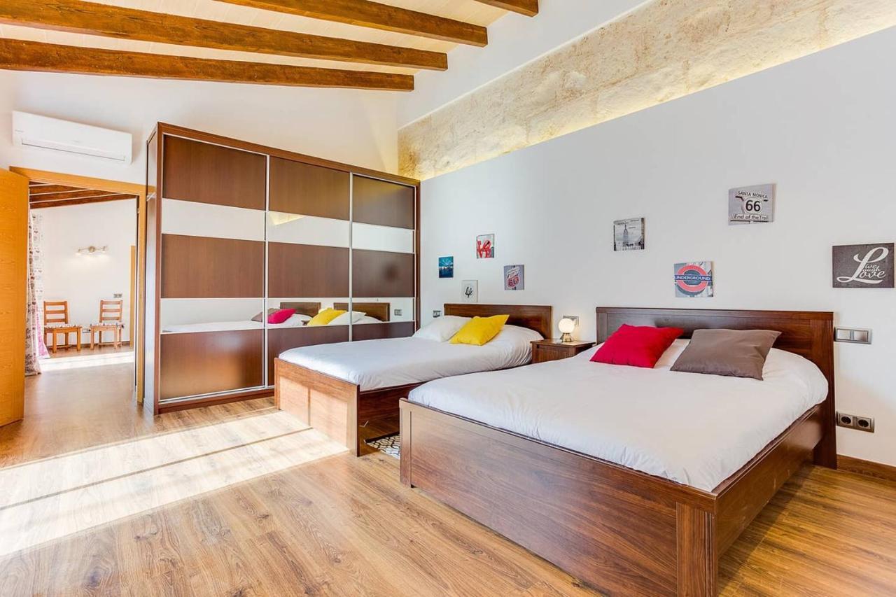 Ca Na Pessina,Con Piscina Privada Villa Sa Pobla Eksteriør billede