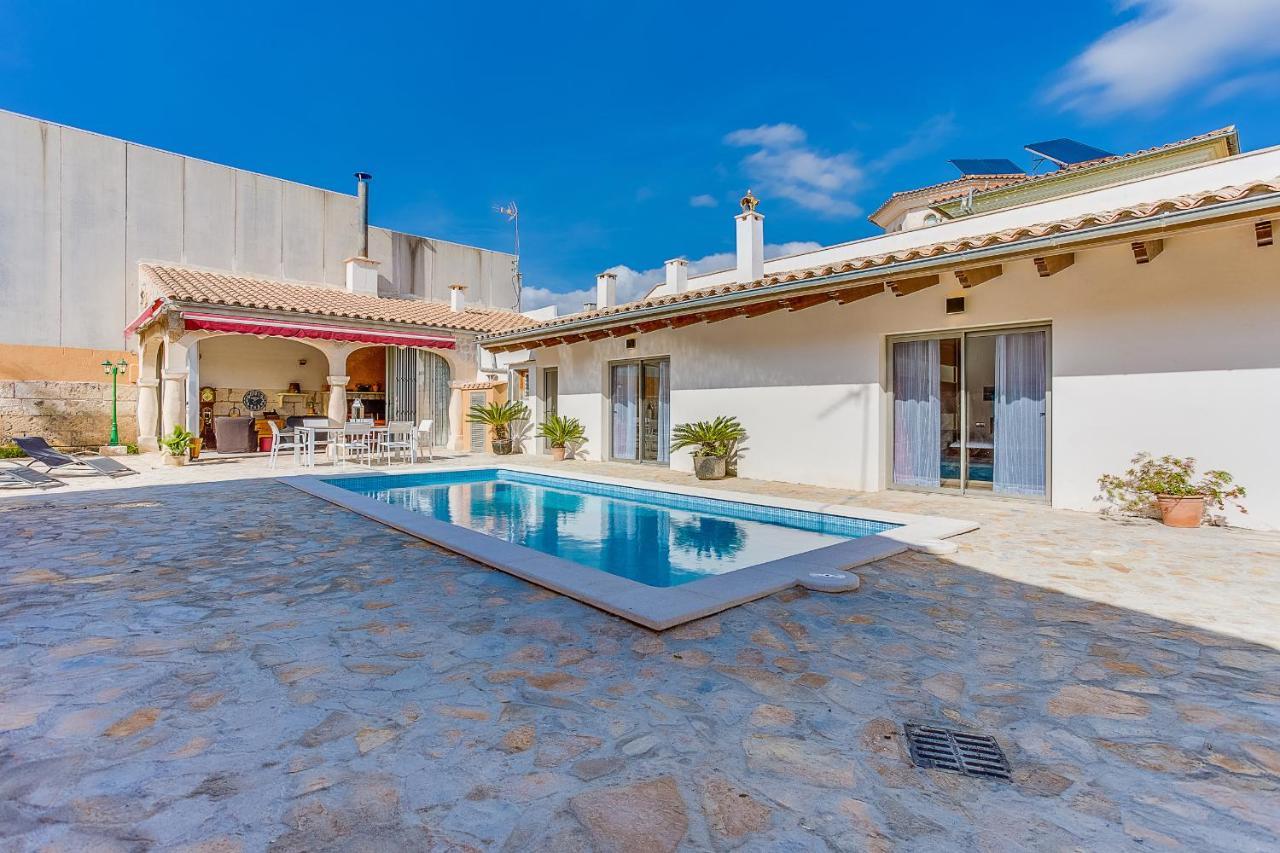 Ca Na Pessina,Con Piscina Privada Villa Sa Pobla Eksteriør billede