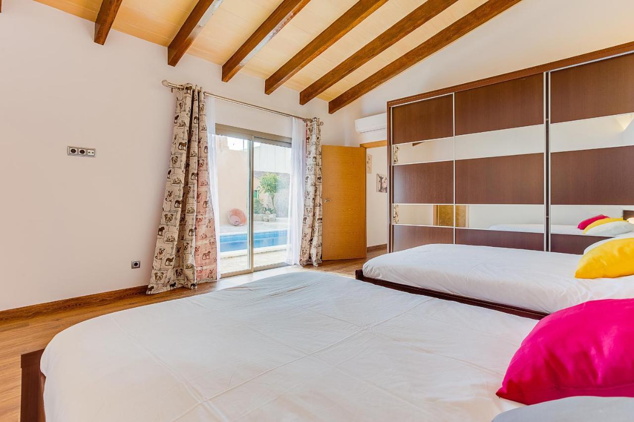 Ca Na Pessina,Con Piscina Privada Villa Sa Pobla Eksteriør billede