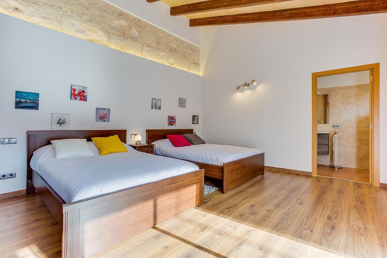Ca Na Pessina,Con Piscina Privada Villa Sa Pobla Eksteriør billede